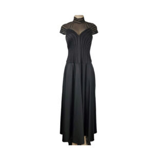 JS Collection Petite women's black long dress size 6